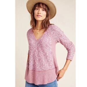 Anthropologie Dorotea Space-Dyed Hacci Tunic Eri+Ali